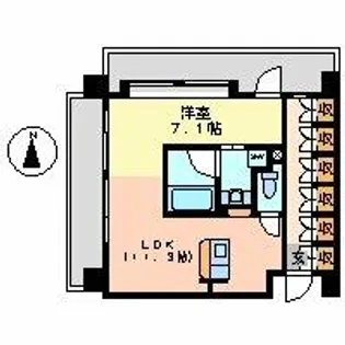 アーデン泉プレミア【9階】の間取り