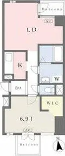 acer(アケル)【3階】の間取り