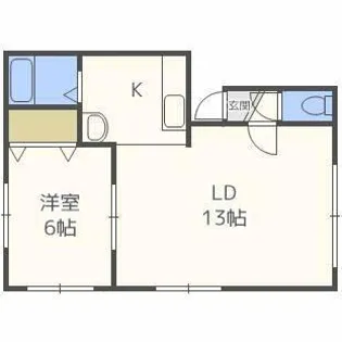 梅内マンション【2階】の間取り