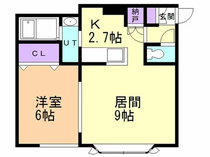 グレース美園【2階】の間取り