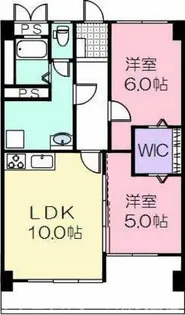 大羽マンション【603号室】の間取り