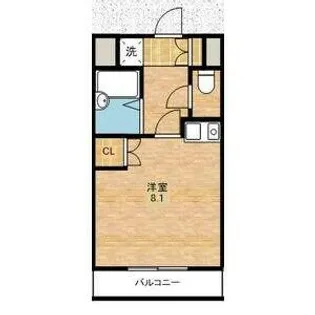 アーバン塩付【5階】の間取り