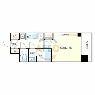 プレサンス大正エミナンス【8階】の間取り