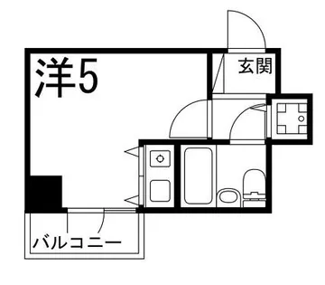 朝日プラザサウスコア姫路【604号室】の間取り