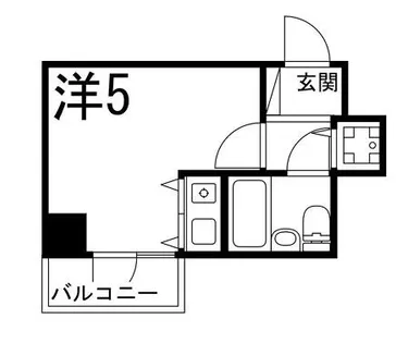 朝日プラザサウスコア姫路【904号室】の間取り