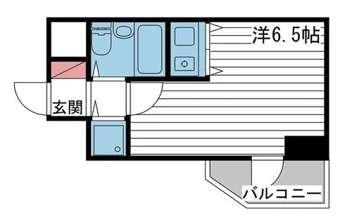 朝日プラザサウスコア姫路【801号室】の間取り