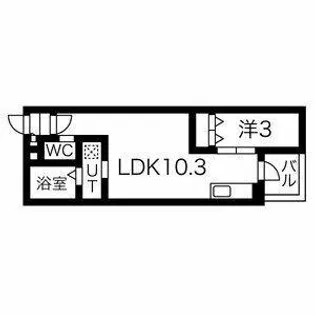 Warren kubomi Ⅰ【2階】の間取り