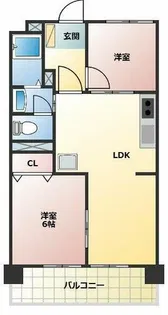 第二若葉ビル【5階】の間取り