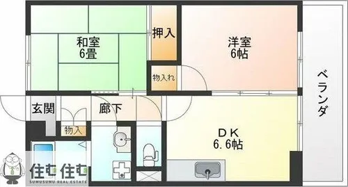 サンハイム(みよし市)【103号室】の間取り