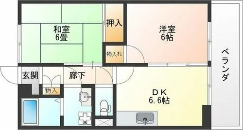 サンハイム(みよし市)【2階】の間取り