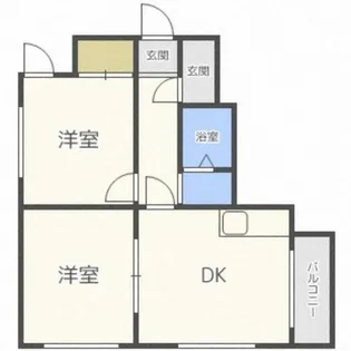 エトワール本町【4階】の間取り