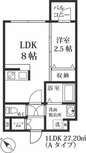 MODERN PALAZZO山王Grow【5階】の間取り