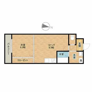 リブ・シャイン青葉丘南【2階】の間取り