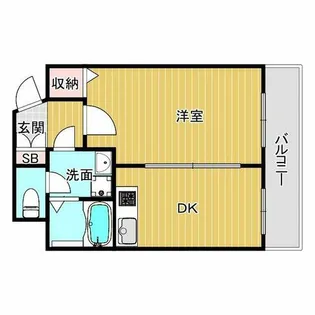 エスポアール【2階】の間取り