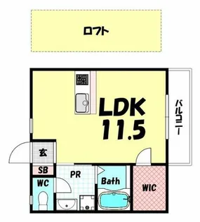 ルミエール【2階】の間取り