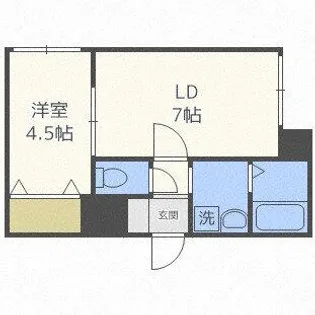 小樽駅前プレジデント【3階】の間取り