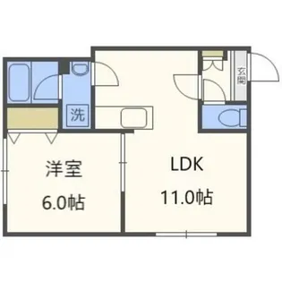 北海道札幌市中央区北一条西27丁目【マンション】の間取り