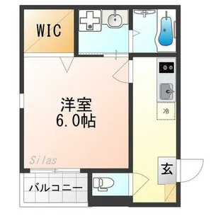 レジデンス藤【1階】の間取り