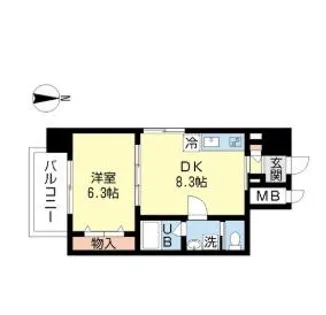 ISLA BONITA【3階】の間取り