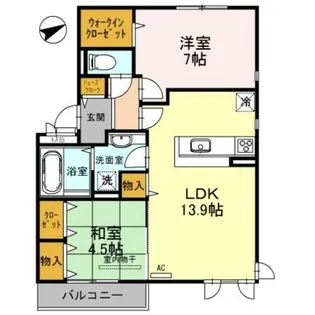 La Luce千里【2階】の間取り