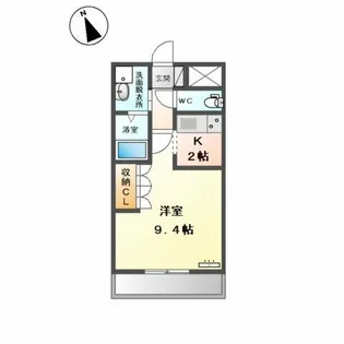 エンプレスK【1階】の間取り