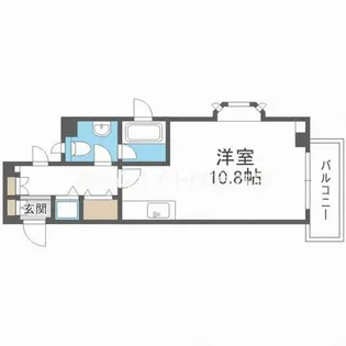 アーデン江戸堀【8階】の間取り