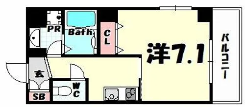 Gran Vita【5階】の間取り