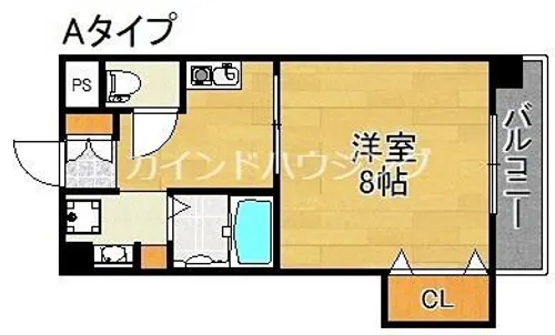プレサンスフジ【3階】の間取り