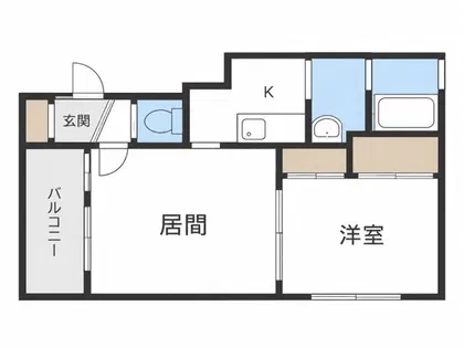 ハートフルコート18【2階】の間取り