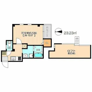 イル・グラッツィア マリーナⅦ【4階】の間取り