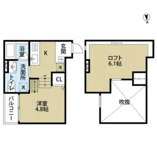 Grand Jete天王寺東(グランジュテ天王寺東)【1階】の間取り