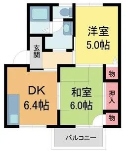 ディア・アドニス【202号室】の間取り