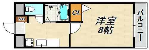 レジデンス妙法寺【1階】の間取り