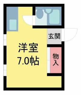 カッシーナ甲子園【2階】の間取り