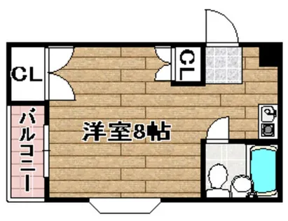 STヴィラ芥川【103号室】の間取り