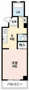 中園コーポラス【102号室】の間取り
