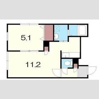 ルミエール宮の森2-8【2階】の間取り