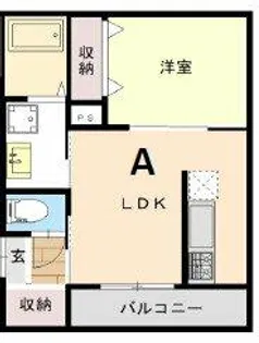JC朝日Ⅱ【3階】の間取り