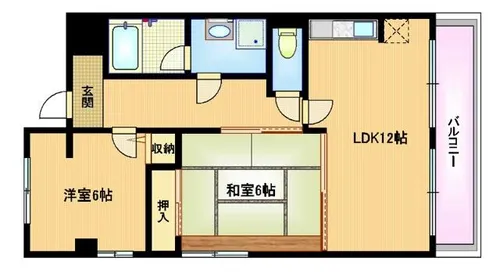 ロゼオ・グランデ【3階】の間取り