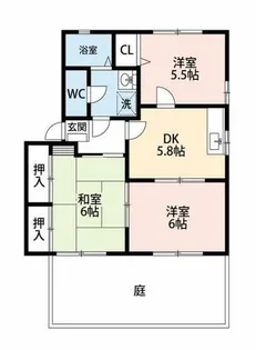 ビューラー野依 B【1階】の間取り