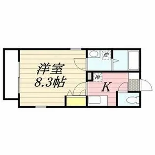 リブレアタウン井尻A棟【1階】の間取り