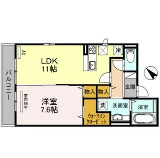 グランレディア【1階】の間取り