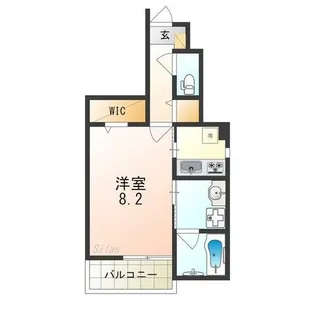 モンテローザ【1階】の間取り