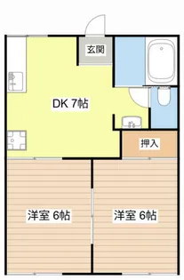 フォーブルⅠ【102号室】の間取り