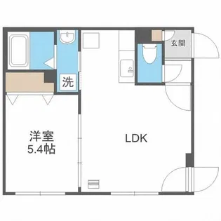 プリモマーレ月寒公園【3階】の間取り