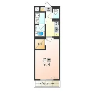 大阪府堺市北区蔵前町1丁【マンション】の間取り