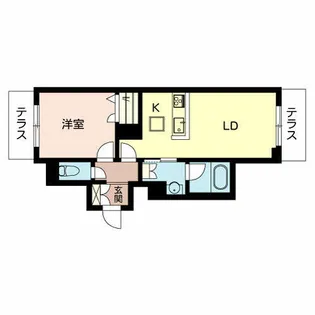 メゾン・ソラーレ【0101号室】の間取り