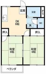 愛知県岡崎市細川町字長根【アパート】の間取り