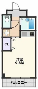 モアメゾンⅢ【2階】の間取り