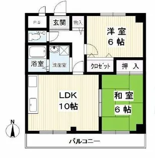 サンシャイン明田【3階】の間取り